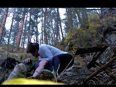 Teens Fuck In The Forest amateur sex